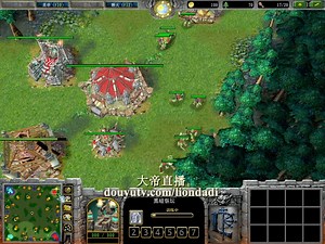 【坚挺死骑令人绝望】魔兽争霸大帝解说 Fly+XiaoKK vs Infi+Zhouxixi 4 DW