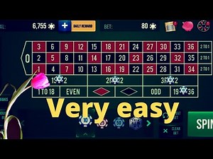 Simple and easy trick at roulette 🌹🌼🌹