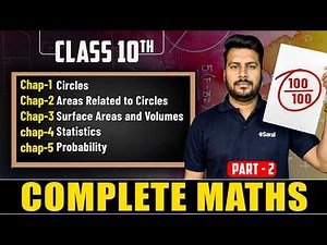 Class 10th Complete MATHS in 3 Days | SCORE 100/100 in Maths | Class 10 CBSE 2026