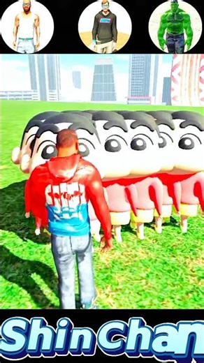 Shin-Chan 🤯 || Challenge 😱 || Indian Bike Driving 3D 🤩 #shorts #shortsfeed