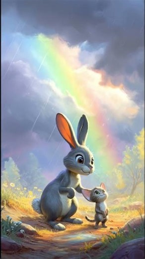 The Brave Little Rabbit | Animated Moral Story