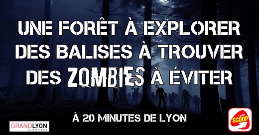 Lyon : échappez aux zombies dans une course zombie !