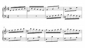 Bach: Invention 4 in D Minor, BWV 775 (Urtext Edition) Chords - ChordU
