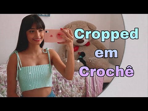 How to make a crochet crop top - Super easy and fast