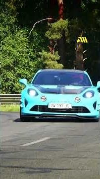 Sarah Bovy's lap time in the 345hp Alpine A110 R Ultime!