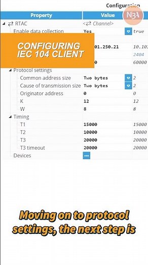 ⚙️ Configuring IEC 104 Client