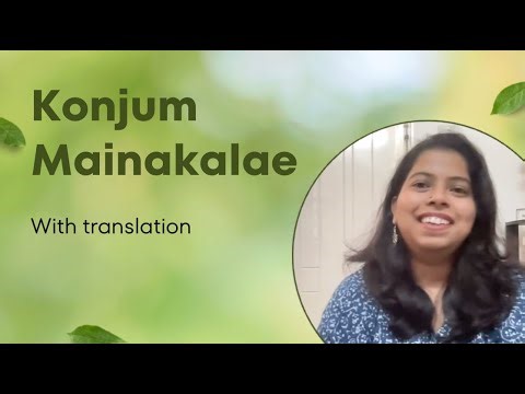 Konjum mainakkale full song | With translation