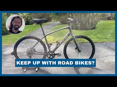 2023 Trek FX Sport 4 First Impression | Can it keep up with road bikes??