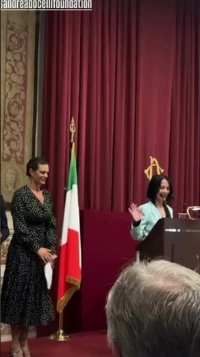 Veronica Berti Bocelli IV Edition of the CONFASSOCIAZIONI Awards #veronicabocelli