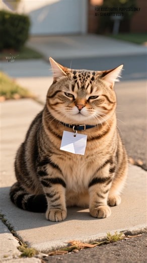 A missing cat returns with a note around its neck, and the story takes an unexpected twist 😺😅 Full story 👇👇 | Wakeup