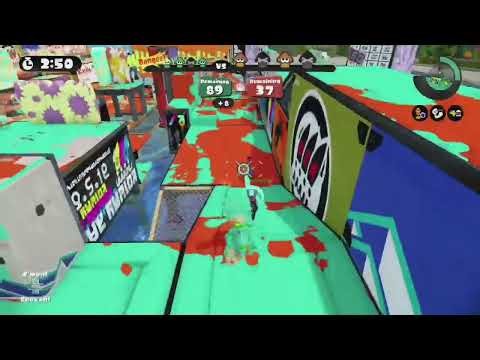 Splatoon 1 Gal in the Zone