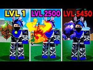 NOOB TO MAX WITH THE NEW FRUITS IN KING LEGACY UPDATE