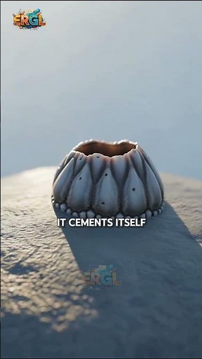 Barnacles: The Sea Creatures That Glue Themselves for Life! #barnacle #seacreature #oceanfacts