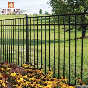 [Hot Item] Fence Design Waterproof American Type Panel Customs Design Aluminum Fencing