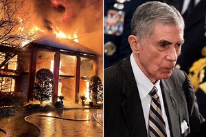Ex-Virginia governor and his wife are hurt in fire at their $3.4M home
