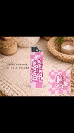 New lighter wrap designs available, with so many more to come. 🥰 #lighterwrap #ghostface #pink #smokers #lighter