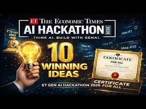 Top 10 Winning Ideas for ET Gen AI Hackathon 2026 🏆 (₹10 Lakh Prize)