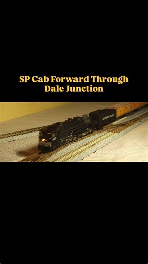 An SP Cab Forward in foreign trackage as it heads towards Cheyenne. #reels #trainsofinstagram #nscale #southernpacific #cabforward | Andrew Cz