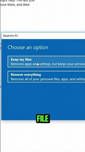 How to Reset Windows 10 Without Deleting Recent Data