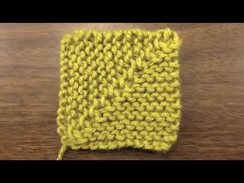 The Knit Mitered Square (English Style)