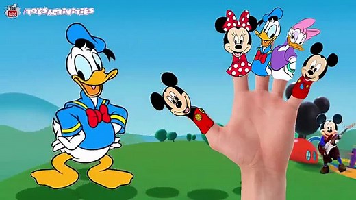 Mickey Mouse Finger Family Collection Mickey Mouse Finger Family Songs Nursery Rhymes