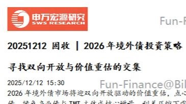 20251212 固收 | 2026年境外债投资策略：寻找双向开放与价值重估的交集（SWHY，普通话）