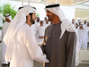 UAE President receives Crown Prince of Dubai