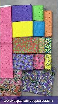 Square in a Square is a fast, chain piecing method using One Ruler and One System.