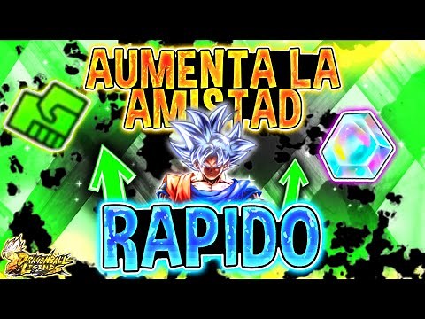 ⬆️AUMENTA LA AMISTAD RAPIDO! CONSIGUE 11700 CRISTALES,FRAGMENTOS UNICOS / Dragon Ball Legends