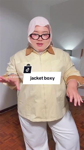Boxy Jacket Plus Size Review: Fit for 110kg 163cm Bust 50”
