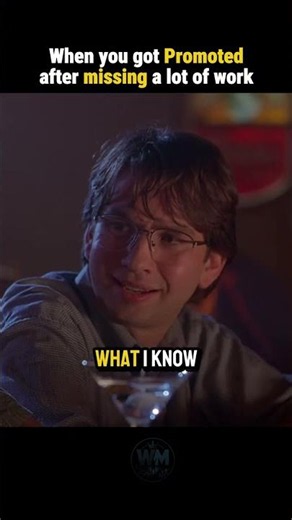 When you got Promoted after missing a lot of work #officespace #workculture #corporatelife