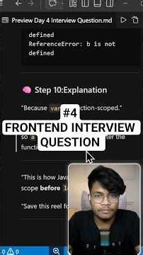 #4 Javascript Interview Questions | JS Output based questions || #frontendmaster #javascript #shorts