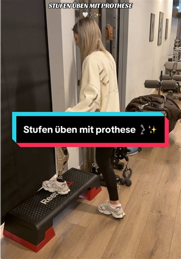 Stufen üben mit Prothese: Einblicke und Herausforderungen
