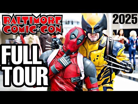 Inside Baltimore Comic-Con 2025: Ultimate Convention Floor Tour – Vendors, Artists & More!