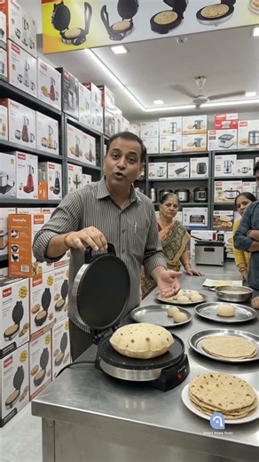 Automatic Roti Maker Wholesale Rate! Wholesale shop review 🫓✨ #Shorts #RotiMaker #WholesalePrice