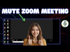 How To Mute Audio And Video In Zoom Meeting - Simple Steps