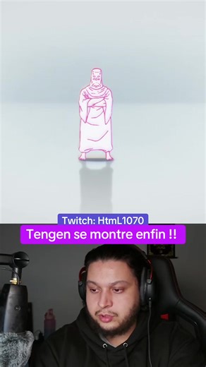 React Animes tous les samedis sur Twitch: HtmL1070 Rediff complète dispo sur Patreon #twitch #jujutsukaisen #react #animes #fyp