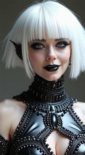 Dark Fantasy AI Art: Gothic Elf Transformation 🖤