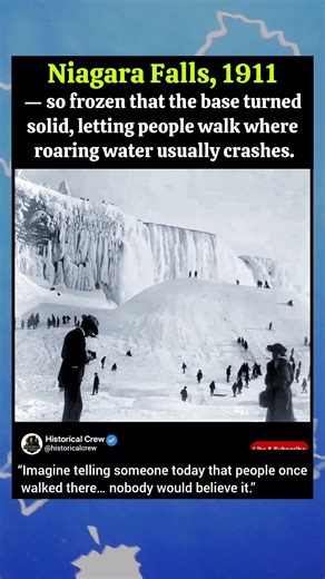 When Niagara Falls Froze Solid ❄️