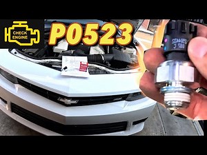 How to Fix PO523 Oil Pressure switch on 2010 to 2015 Camaro SS