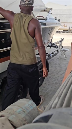 ‏Replacing the cover of the Volvo Penta SX trim pump.💪