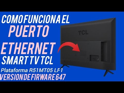 👉 How the Ethernet port works on TCL Smart TVs | R51 MT05 LF1 Firmware 647 (S546, P735, and more)