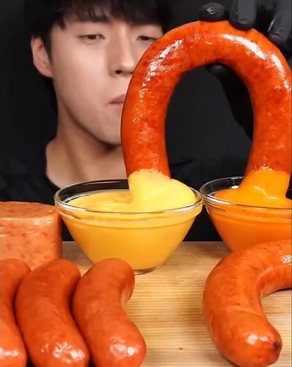 🔥 EPIC Sausage Feast Mukbang | Giant Kielbasa Sausages & Whole SPAM Eating Show 🔥