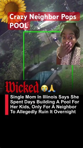 Crazy Neighbor Pops POOL #d_talk33#love#police#comedy#fun#funny#comedyshorts#cops#cop#jail#bodycam