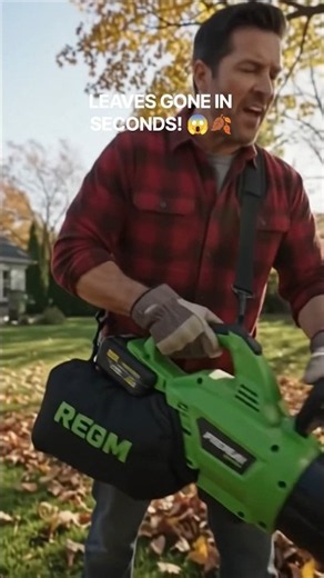 This Powerful Leaf Vacuum Cleans an Entire Yard Fast! 🍂⚡