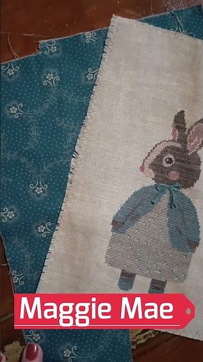 #flosstube Extra ~ Maggie Mae ~ Stacy Nash Animal Crackers Cross Stitch Pattern