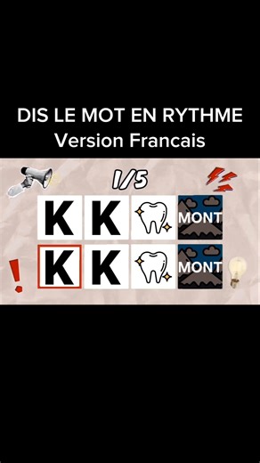 dis le mot en rythme #drôle