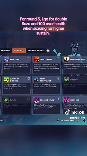 Pro 5 Kiriko Stadium Build for Overwatch 2