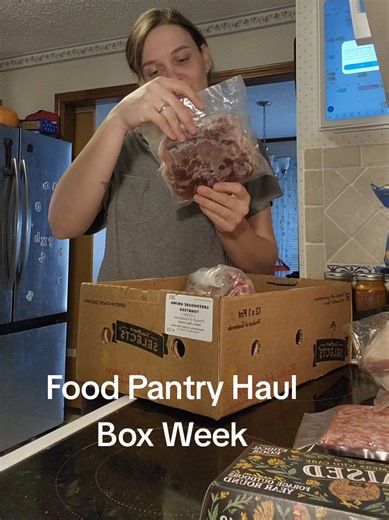 Weekly Food Pantry Haul: Grateful for Community Support