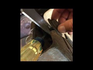 How to replace the blade on an echo edger